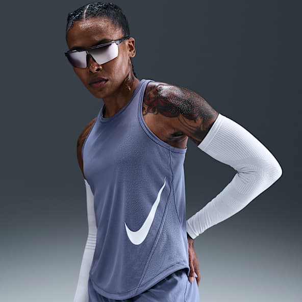 Nike Tempo Swoosh Run Canotta da running Dri-FIT – Donna