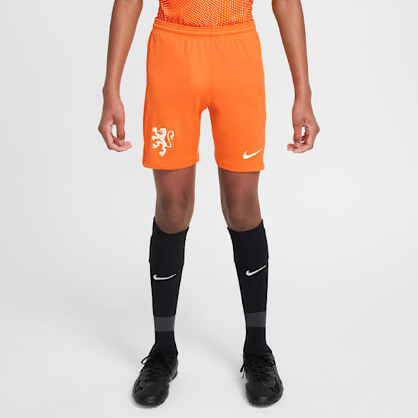 Niederlande 2025/26 Stadium Home Nike Replika-Fußballshorts mit Dri-FIT-Technologie (ältere Kinder)