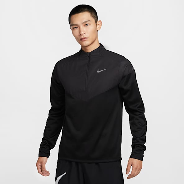 Nike Sphere Therma-FIT Su Tutmaz Yarım Fermuarlı Erkek Koşu Üstü
