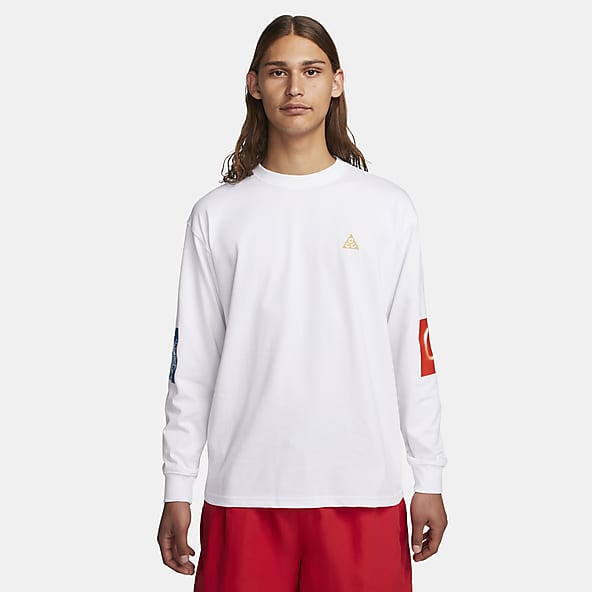 Heren Wit Tops en T-shirts. Nike NL