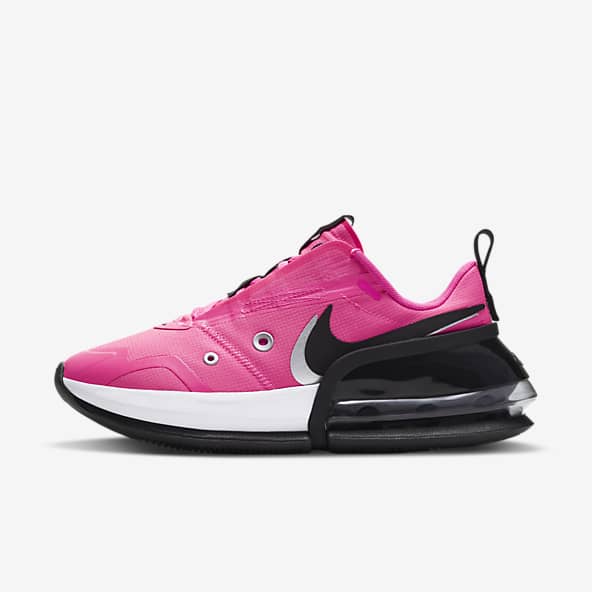 pink white and black nikes