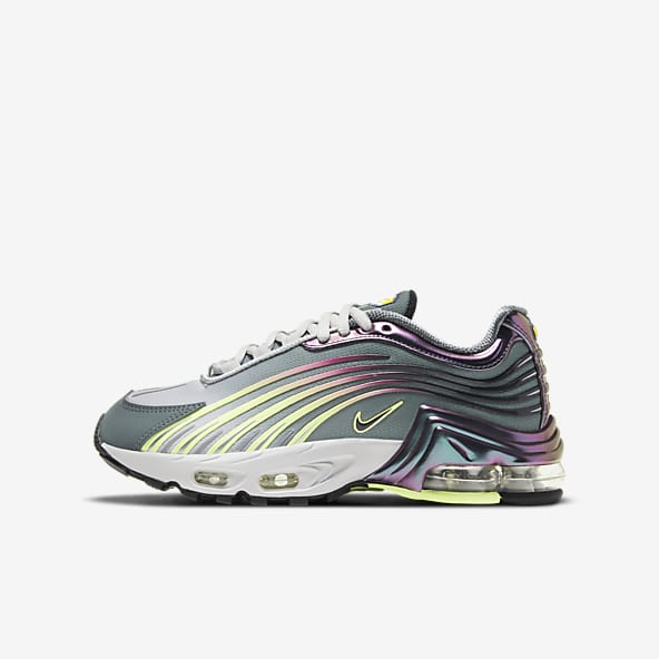 nike air max plus pink and green