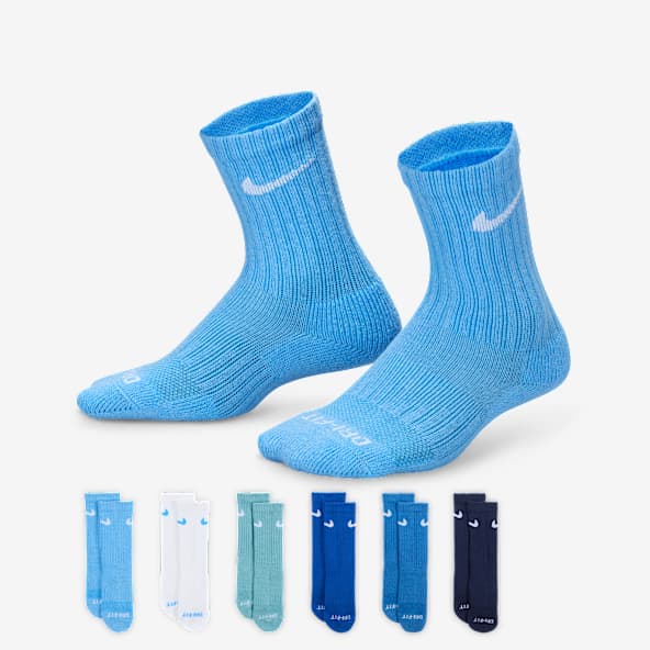 Nike Dri-FIT Performance Basics Big Kids' Crew Socks (6 Pairs)