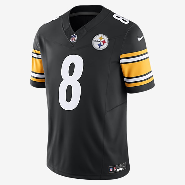 Nike Pittsburgh Steelers No19 JuJu Smith-Schuster Men's Olive Gold 2019 Salute to Service NFL 100 Limited Jersey