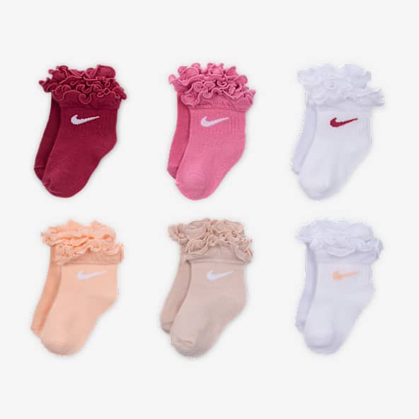 Nike Nike Baby (12–24M)/Toddler Ruffled Socks (6 Pairs)