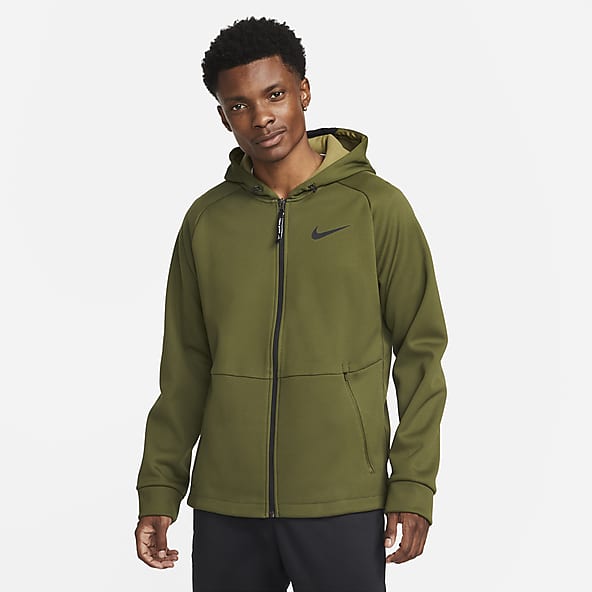 olive green nike jacket