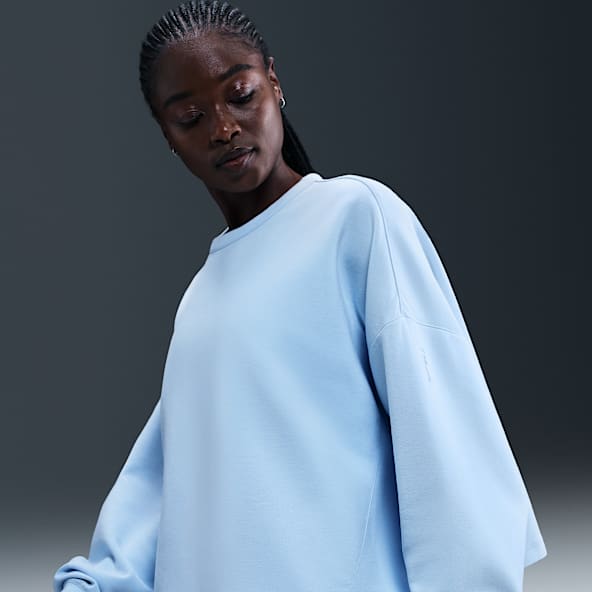 Nike 24.7 ImpossiblySoft Women's Dri-FIT Oversized Crew-Neck Top