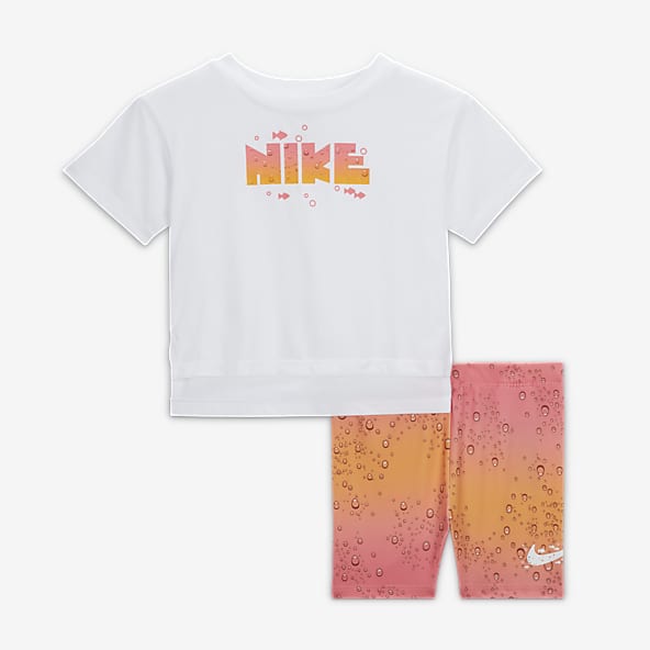 NikeNike Coral Reef Tee and Shorts Set Baby 2-Piece Dri-FIT Set