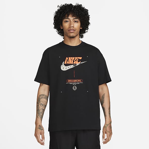 Men's Nike Black Phoenix Suns Courtside Air Traffic Control Max90 T-Shirt