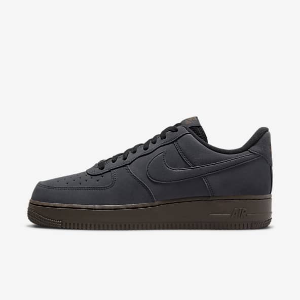 nike air force 1 heren zwart wit