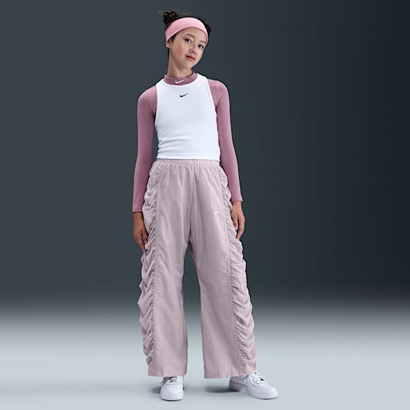 Nike Sportswear Pantalón de tejido Woven - Niña