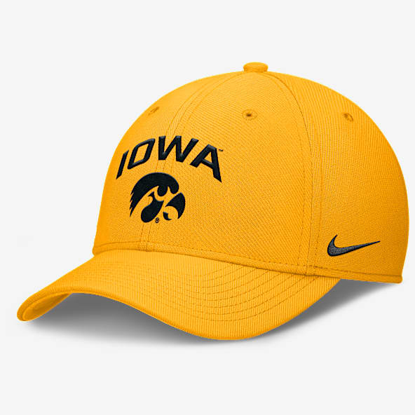 Iowa On-Field Rise Swoosh Gorra universitaria Nike Dri-FIT para hombre