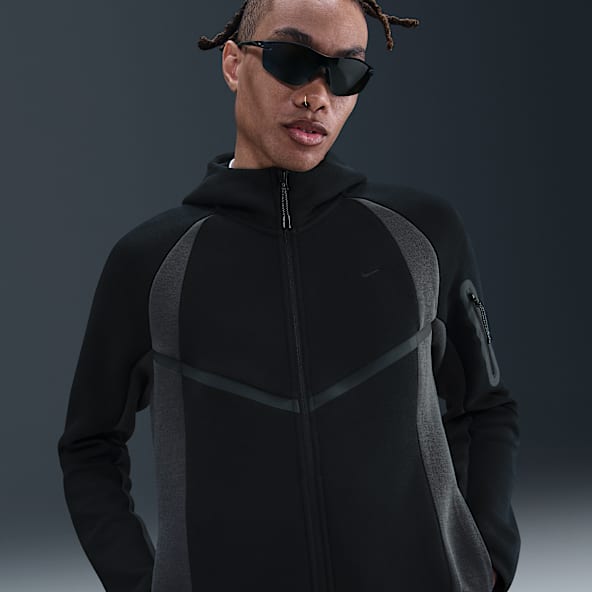 Nike Tech Veste à zip Windrunner en Fleece à couleurs contrastées pour homme
