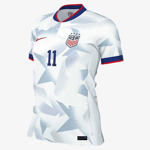 Sophia Wilson de la selección nacional de futbol femenino de Estados Unidos local 2025 Stadium Jersey de futbol Nike Dri-FIT para mujer