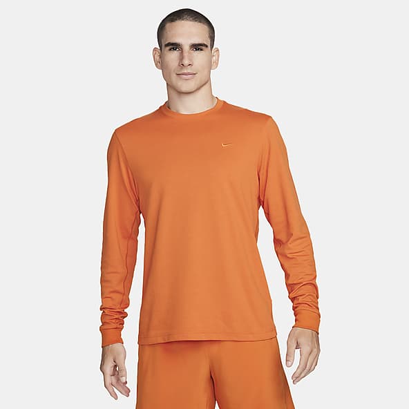 Camiseta nike naranja hombre deals