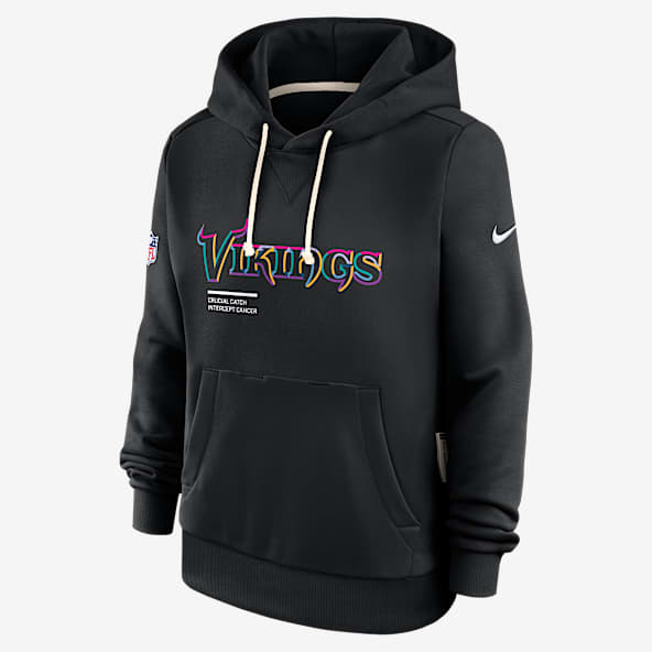 Minnesota Vikings Crucial Catch Women's Nike Dri-FIT NFL Pullover Hoodie