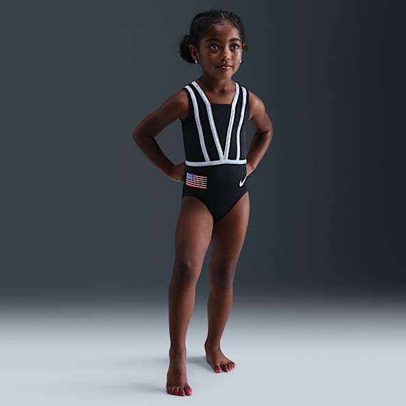 Nike Gymnastics Stars at Midnight Leotard