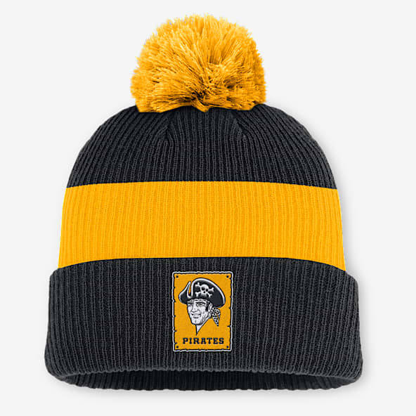 Pittsburgh Pirates Cooperstown Peak Gorro con dobladillo y pompón Nike de la MLB para hombre