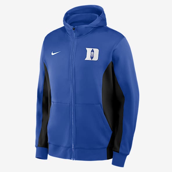 Duke de juego Chamarra con gorro universitaria Nike Dri-FIT de cierre completo para hombre