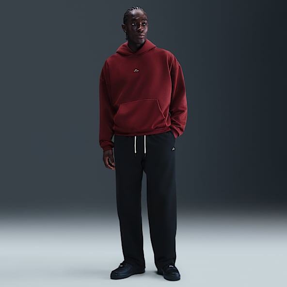 Nike Standard Issue Pantalon de basket à ourlet ouvert brossé Therma-FIT pour homme