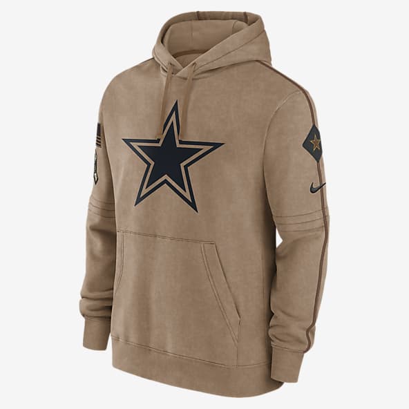 Dallas Cowboys Nike 2022 Salute to Service Quarter-Zip Top - Olive