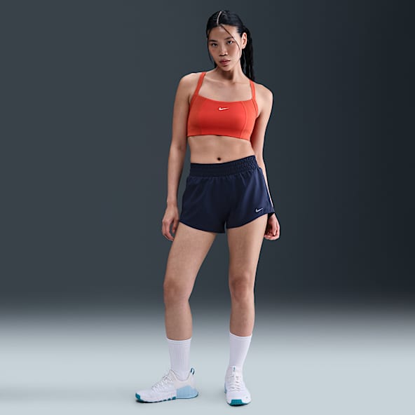 Nike Dri-FIT One Women's Mid-rise 8cm (approx.) Brief-Lined Shorts