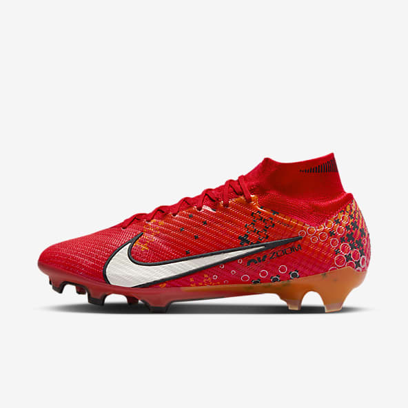 Red Mercurial Football Shoes. Nike MY