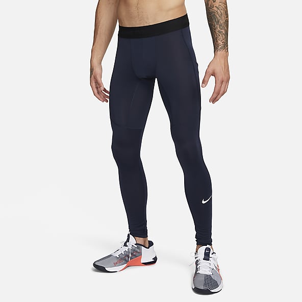 Licra Larga Hombre Nike Pro Dri-Fit CZ4282-010 Entrenamiento Running