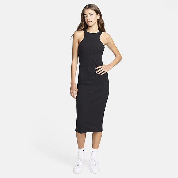 Nike Sportswear Chill Rib Women's Slim Sleeveless Midi Dress