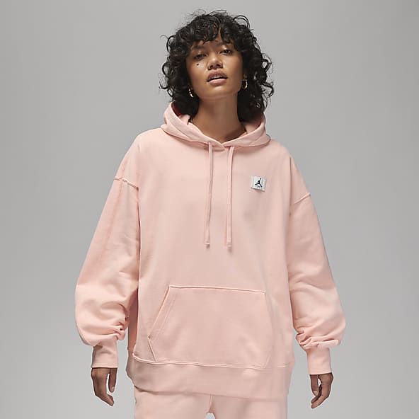 hoodie rose femme