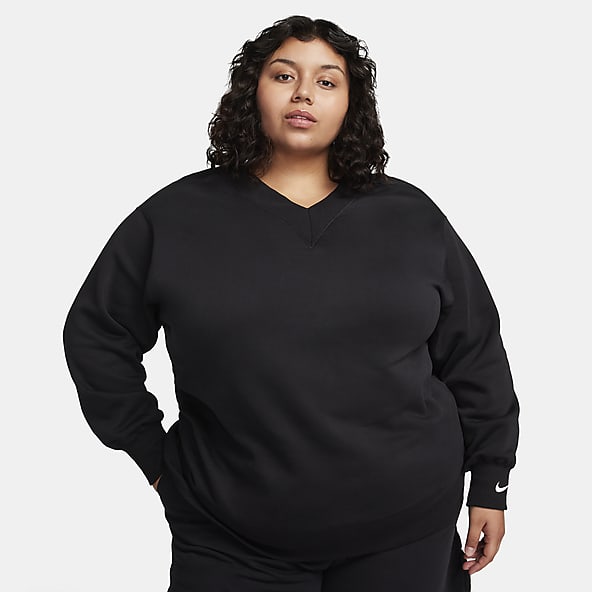 Size Large Ladies Black Sweatshirt