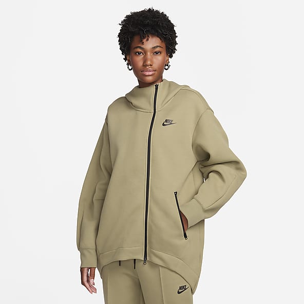 NIKE Women's Nike Sportswear Tech Fleece Over-Oversized Cropped