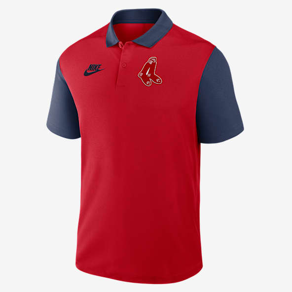 Boston Red Sox Cooperstown Victory Men's Nike Dri-FIT MLB Polo