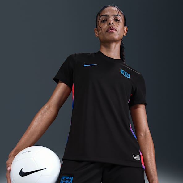 Segunda equipación Stadium Inglaterra 2025 (selección femenina) Camiseta de fútbol tipo Replica Nike Dri-FIT - Mujer