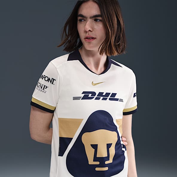 Pumas UNAM local 2025/26 Stadium Jersey de fútbol Nike Dri-FIT Replica para mujer