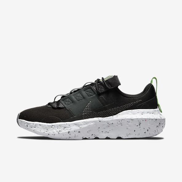 nike black and neon shoes