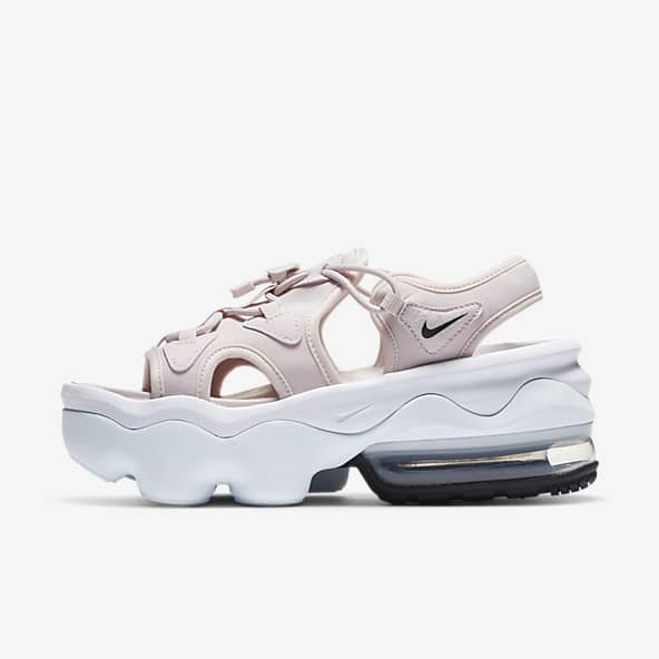 sandalias nike grises
