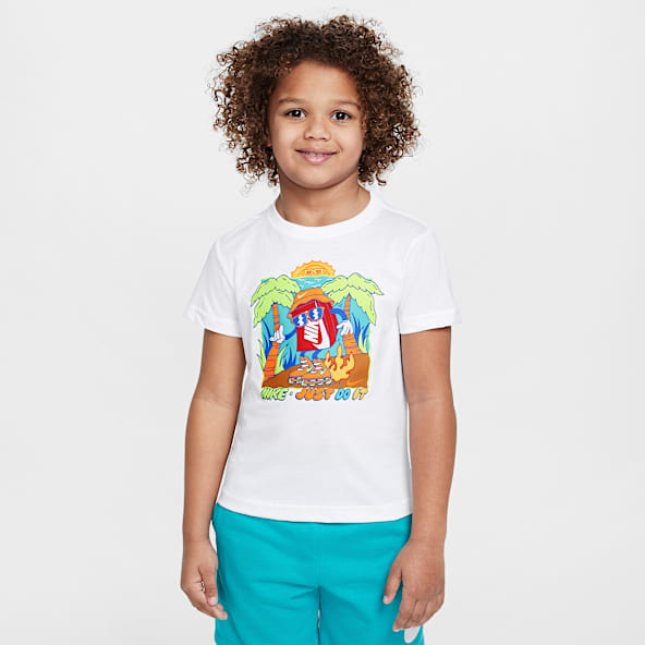 Nike Boxy Palmen-T-Shirt (jüngere Kinder)