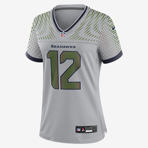 12s Seattle Seahawks Rivalries Collection Women’s Nike NFL Game Jersey