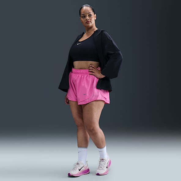 Nike Tempo Women's Dri-FIT Mid-Rise 3" Brief-Lined Running Shorts (Plus Size)