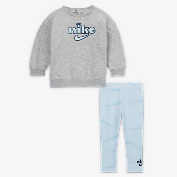 Nike KSA Crew and Printed Leggings Set Baby (12-24M) Sets