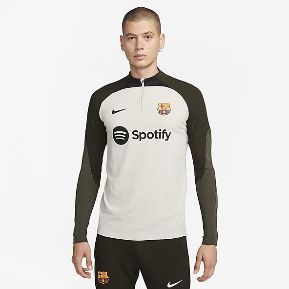 FC Barcelona Strike Elite Camiseta de entrenamiento de fútbol de tejido Knit Nike Dri-FIT ADV - Hombre