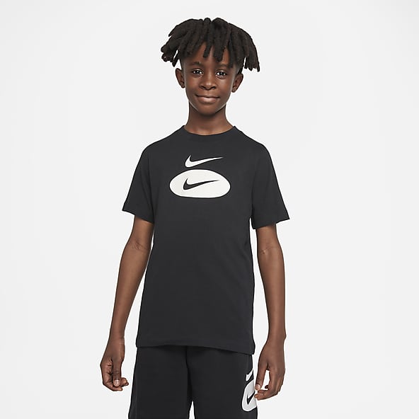 plain black nike shirt