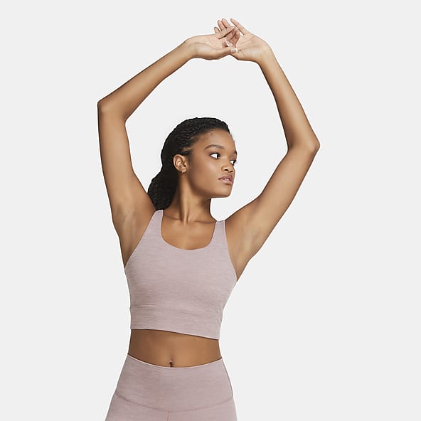 nike women's yoga tops