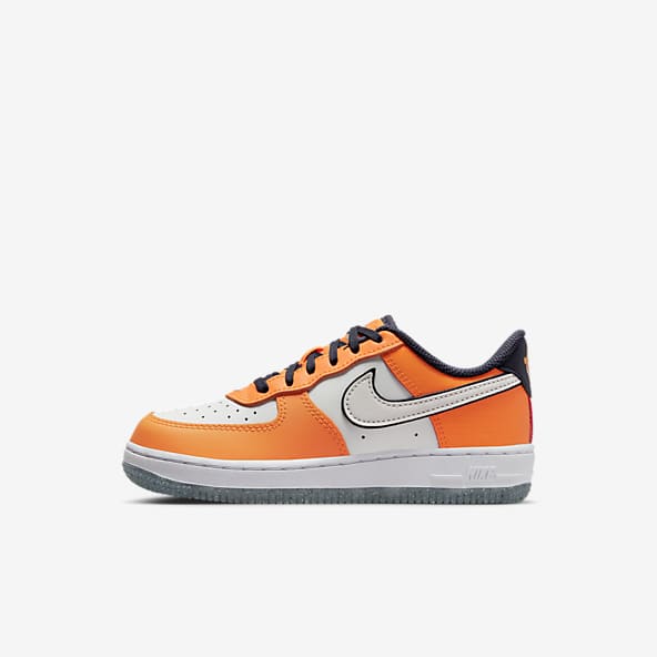 Bereiken het doel Losjes Orange Schuhe. Nike DE