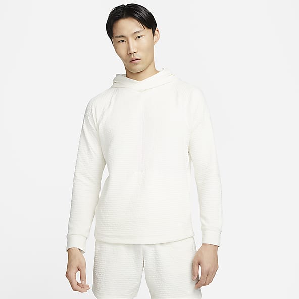 mens white nike pullover