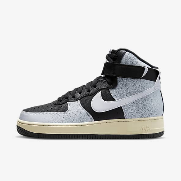 Grey nike air new arrivals force one high tops
