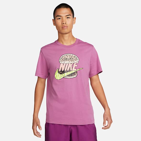 Heren Paars Tops en T-shirts. Nike NL