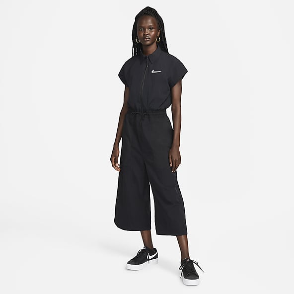 black jumpsuit baggy