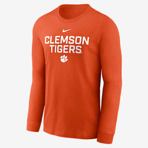 Clemson Sideline Men's Nike Dri-FIT College Long-Sleeve T-Shirt